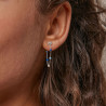 Enamel Lola Earring E140S Marine