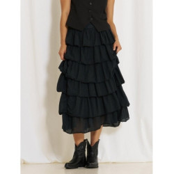 Marta Du Château Karen Skirt 7664ng Black