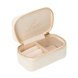 Pico Small Jewelry Box Ivory