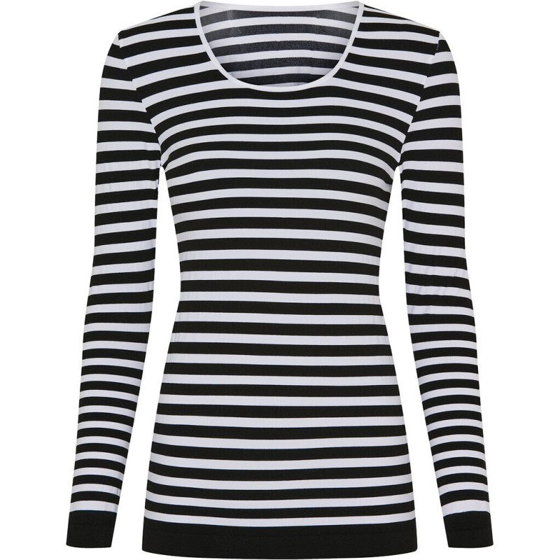 Tim & Simonsen Arianna T-Shirt LS TS1ML22640 Nero/Bianco