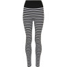 Tim & Simonsen Arianna Stripe Leggings TS1WP22632 Nero/Bianco