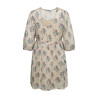 Noella Rhodes Loose Dress 12441009 Pale Green/Lavender Flower