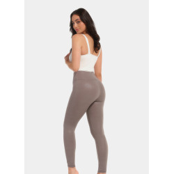 Magic Body Fashion Leather Look Legging Espresso