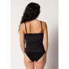 SKINY Camisole Cotton Lace 081331 Black