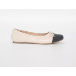 Duffy Ballerina 86-43403 Beige Black