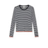 Mads Nørgaard One Stripe Ellis Knit 203894 Black/Ecru