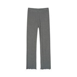 Mads Nørgaard Lonnie Pants 202878 5x5 Stripe/Black/Vanilla Ice