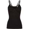 Tim & Simonsen Jennifer Top w. dob. Strap Black