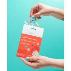 Pure & Care Face Anti-Pimple Patches Funny Smileys 32. pcs. Tea Tree Oil