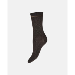 Decoy Ankel Sock Shimmer Dots 21500 1232 Brown