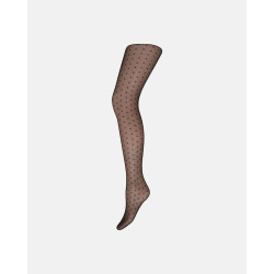 Decoy Tights w. Gold Dots 20den 16039 1102 Black