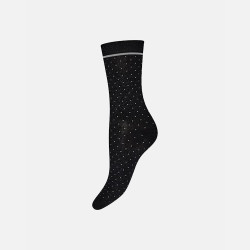 Decoy Ankel Sock Shimmer Dots 21500 5354 Black