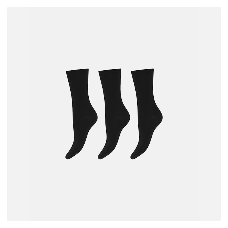 Decoy 3-Pack Ankel Sock Cotton 9-20226 10088 Black