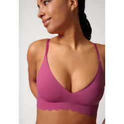 SKINY Crop Top Micro Remo. Pads 084272 Fading Berry