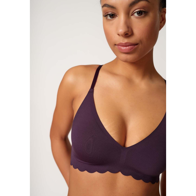 SKINY Crop Top Micro Remo. Pads 084272 Fancy Grape