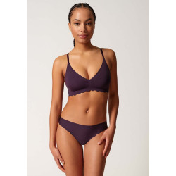 SKINY Crop Top Micro Remo. Pads 084272 Fancy Grape