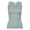 Rosemunde Silk Top W/Lace 5205-159 Blue Mist