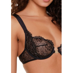 LingaDore Wire Bra 7508A-02 Black