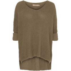 Marta Du Château Mille Knit Sweater 18236 Taupe