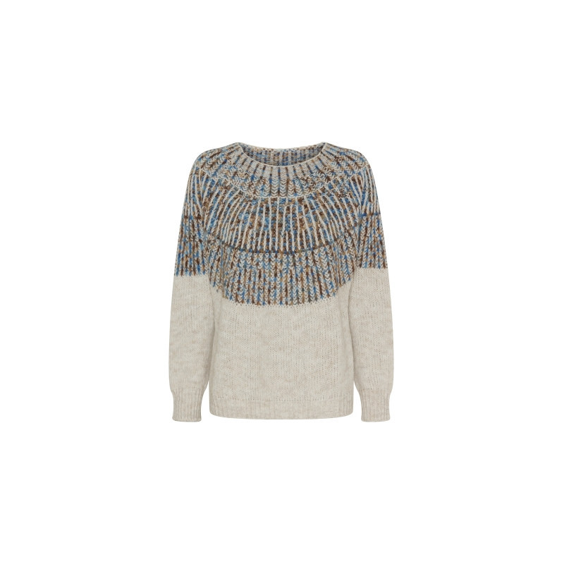 Marta Du Château Lilia Knit 24484 Crema/Blue