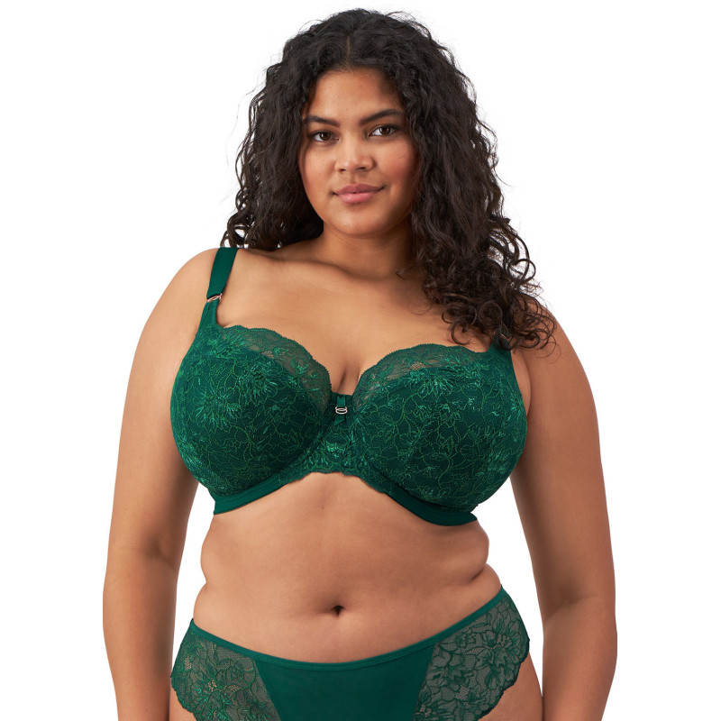 Elomi Brianna UW Padded Half Cup Bra EL808Rat Rainforest