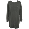 Missya Softness Nightshirt Ls. 14785 Dark Grey Melange