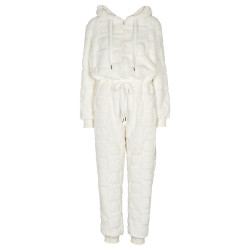 Missya Teddy Jumpsuit 14808 Ivory w. Hearts