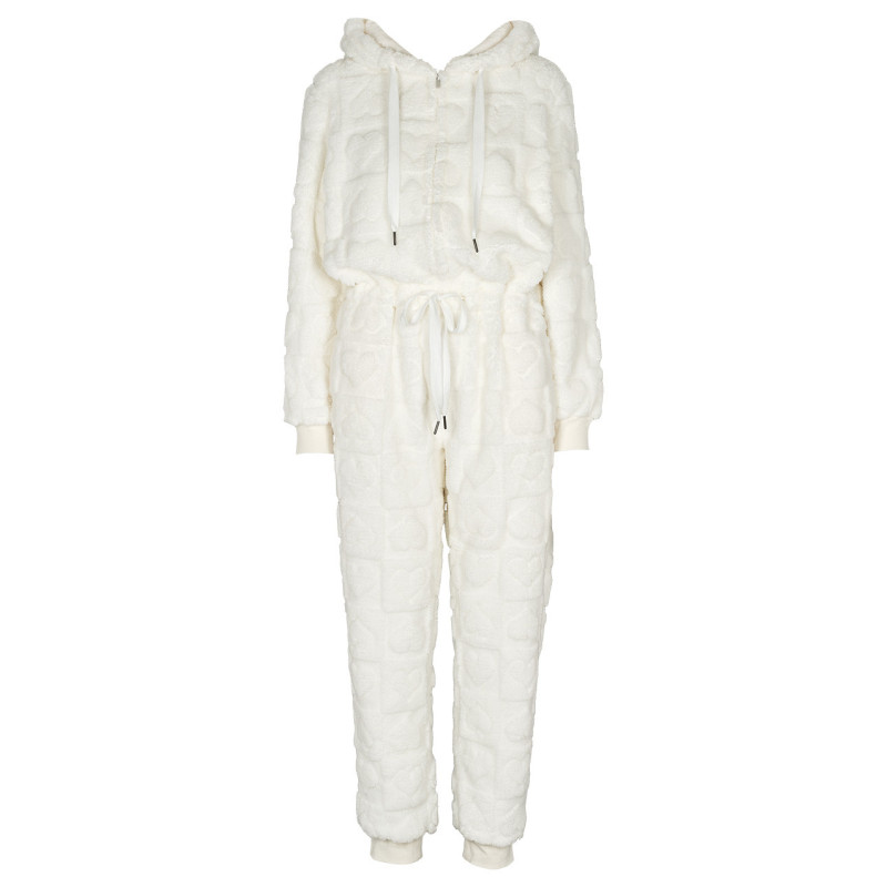 Missya Teddy Jumpsuit 14808 Ivory w. Hearts