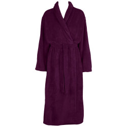 Missya Robe Cornflocker Fleece Long 12968 029 Potent Purple