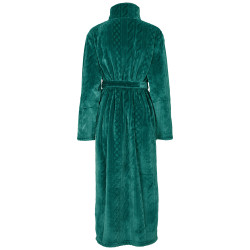 Missya Farah Robe w. Zipper 14889 Spurced Up Green