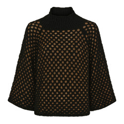 Marta Du Château Clemence Knit 24614 Black/Camello