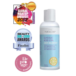 Pure & Care FACE Toner 150ML - Anti-Blemish Glycolic Acid 5,5%