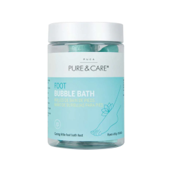 Pure & Care FOOT Bubble Bath 8/10g - Footies (Menthol & Sodium Salt)