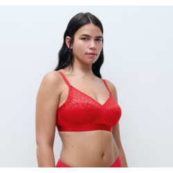 Chantelle EasyFeel Norah Wire Free Bra C13F80 0YU Poppy