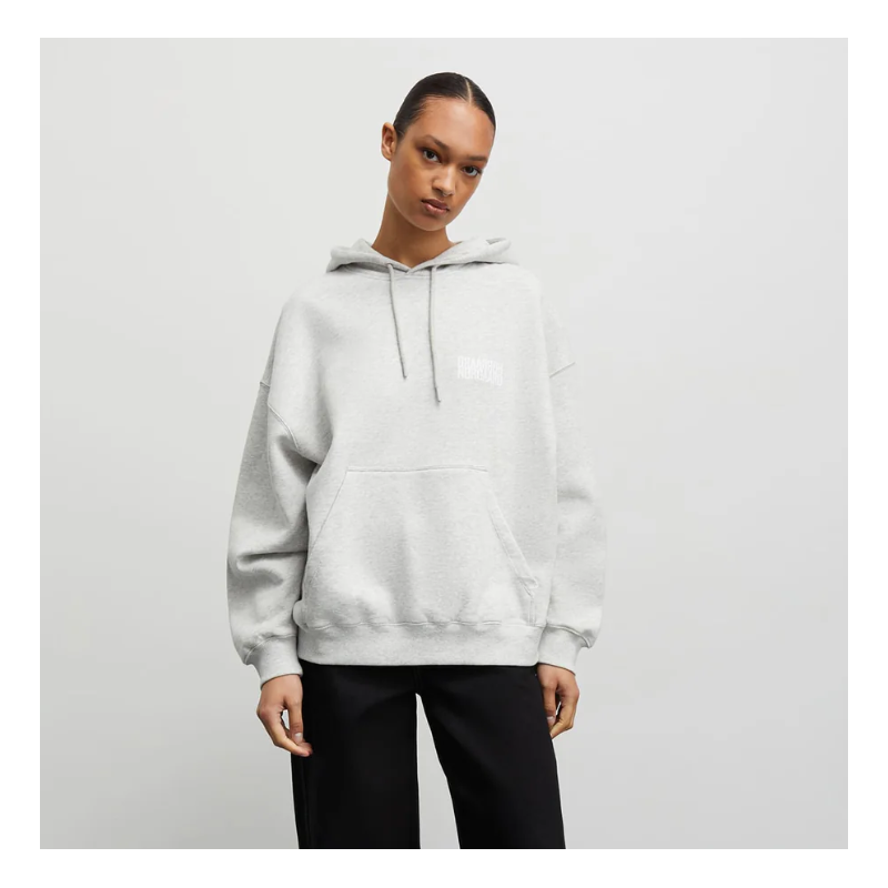 Mads Nørgaard Organic Sweat Atlas Hoodie 204595 Snow White Melange