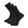 trofe´ 3 Pack Cotton Ankel Sock 01400 Black