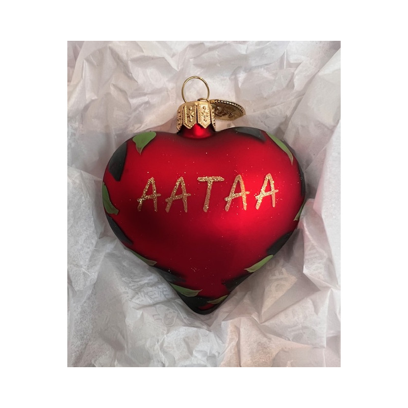 BRINK NORDIC  Julekugle - Aataa Heart 5 cm