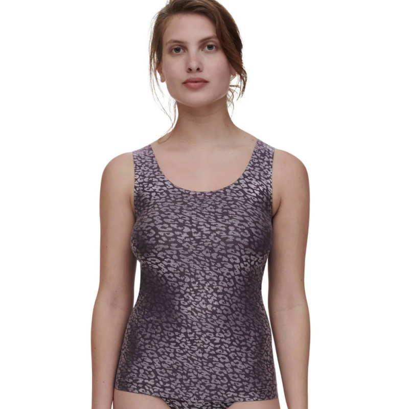 Chantelle SoftStretch Tank Top C11D10 Ink Shimmer