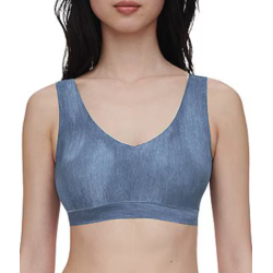 Chantelle SoftStretch Padded Bra Top C11D10 A21 Jeans Blue