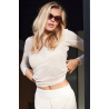 HYPEtheDETAIL Lace Pants 3-850-2 Ivory