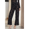 HYPEtheDETAIL Lace Pants 3-850-21 Black