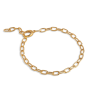 Enamel Bracelet Medium Charm B143G Gold