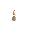 Enamel Charm Disco Ball C019G Gold