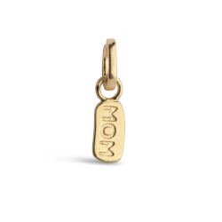 Enamel Charm My Mom C011G Gold