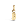Enamel Charm My Mom C011G Gold