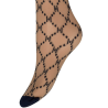 HYPEtheDETAIL Kneehigh Logo 46013-5611 Nude/Navy