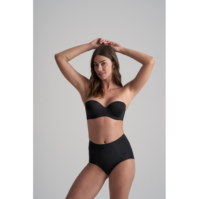 BYE BRA Smooth Essentials Mid Waist Brief 2-Pack Black