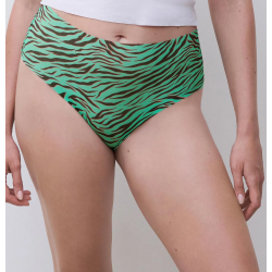 Chantelle PULP High Waist Brief C22HC7 A26 Emerald Zebra