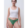 Chantelle PULP String C22HG9 A26 Emerald Zebra