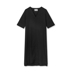 Mads Nørgaard Light Crepe Margot Dress 204535 001 Black